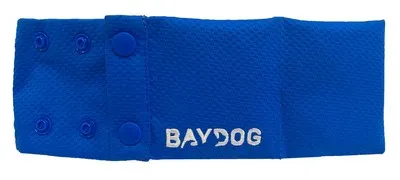 1ea Baydog Small Arctic Bay Cooling Collar Blue - Hard Goods
